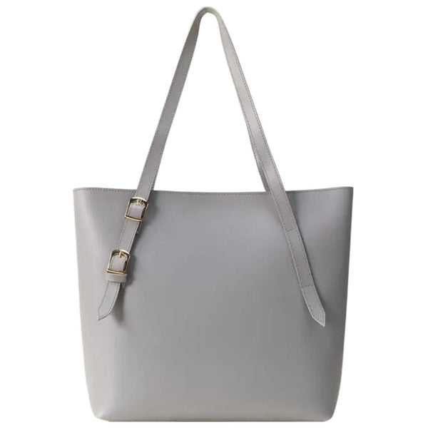 Osmit Chic Grey Tote Bag Stylish Versatile